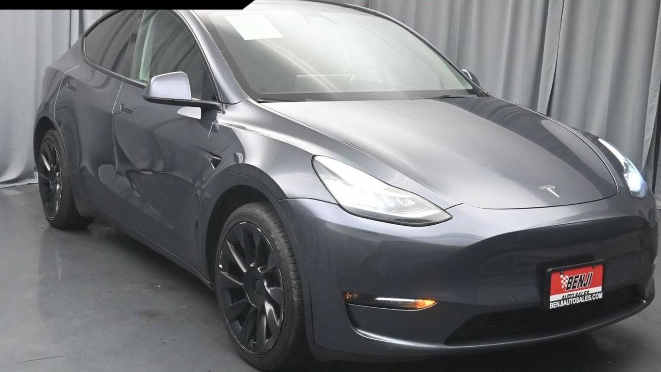 TESLA MODEL Y 2021 5YJYGDEE6MF060351 image